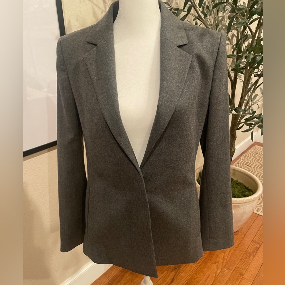 BOSS grey blazer/ Sz 2